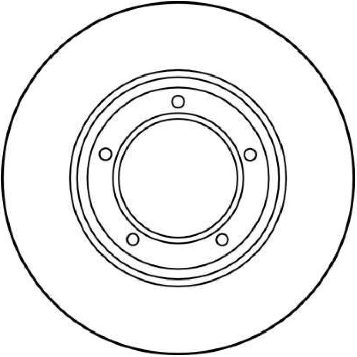 TRW Bremsscheibe Land Rover Def DF1803