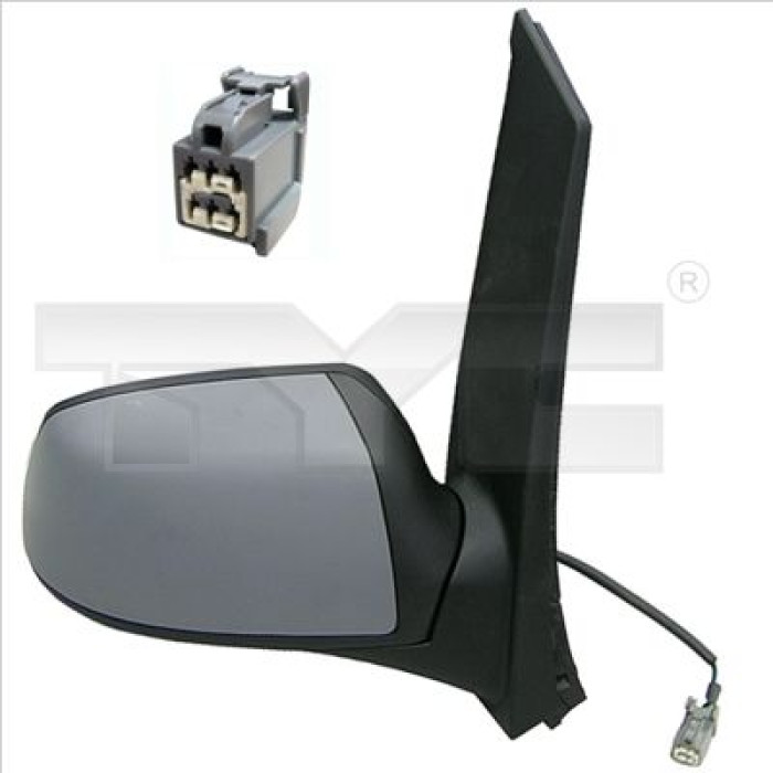 TYC Außenspiegel rechts elektrisch verstellbar, grundiert, konvex, beheizbar 310-0099 OE Nummer 1381868 - l TYC Außenspiegel rechts elektrisch verstellbar, grundiert, konvex, beheizbar 310-0099 OE Nummer 1381868 - l