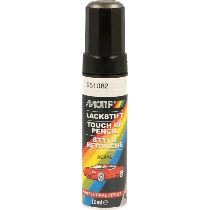 MoTip Lackstift Kompakt grau metallic 12ml 951082 MoTip Lackstift Kompakt grau metallic 12ml 951082