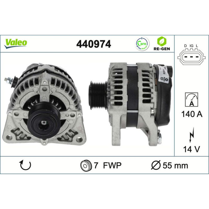 Valeo Lichtmaschine 440974 Valeo Lichtmaschine 440974