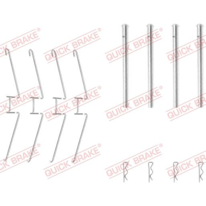 Quick Brake Zusatzsatz für Scheibenbremsbeläge 109-1155