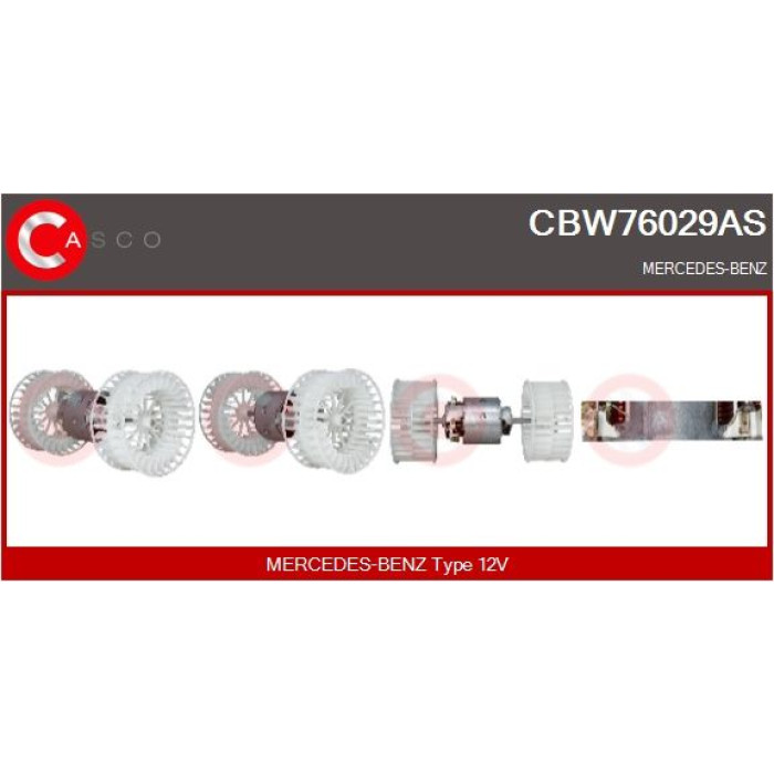 CASCO Motor, Lüfter CBW76029AS