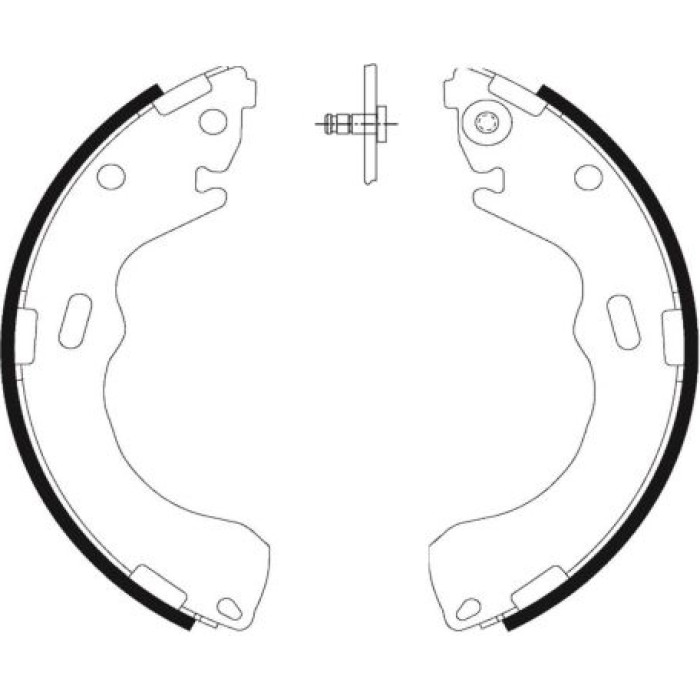 Textar Bremsbackensatz 91055500 – Zusatznummer 83 461 025