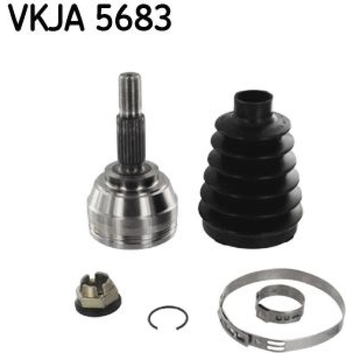 SKF Antriebswellengelenksatz VKJA 5683 SKF Antriebswellengelenksatz VKJA 5683