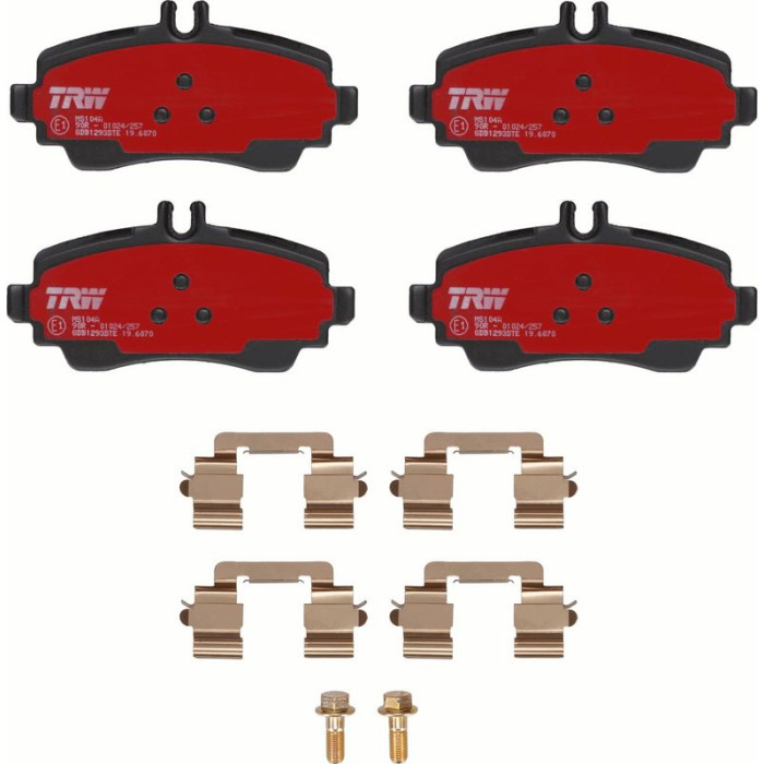 TRW Bremsbelagsatz Mercedes-Benz W168 1.4-2.1 97-04 Dtec Cotec GDB1293DTE TRW Bremsbelagsatz Mercedes-Benz W168 1.4-2.1 97-04 Dtec Cotec GDB1293DTE