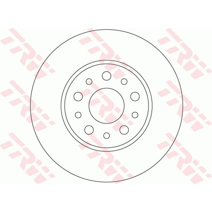 TRW Bremsscheibe Fiat 500L 0 9-1 4/1 3-1 6 D 12 DF6228 TRW Bremsscheibe Fiat 500L 0 9-1 4/1 3-1 6 D 12 DF6228