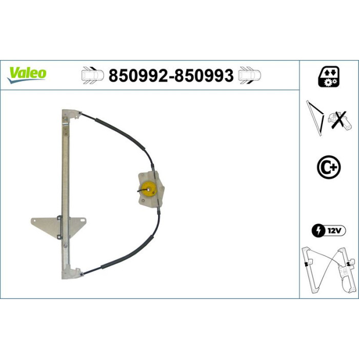 VALEO 850992 Fensterheber VALEO 850992 Fensterheber