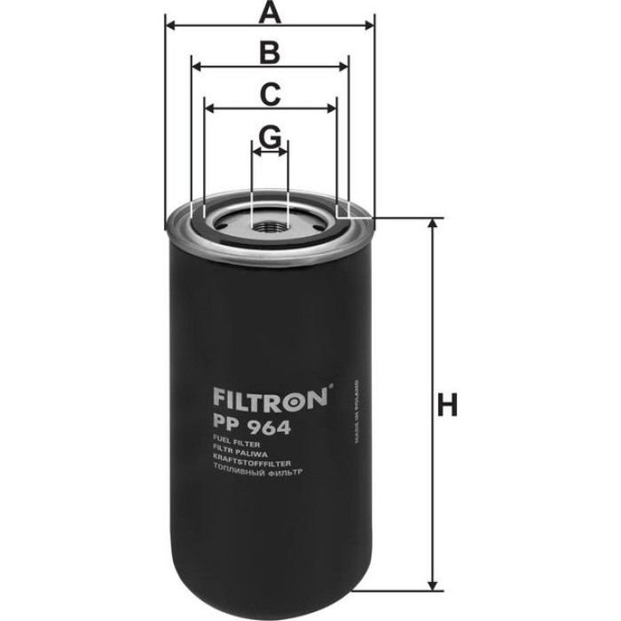 Filtron Kraftstofffilter PP 964 Filtron Kraftstofffilter PP 964