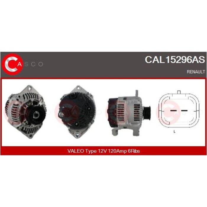 CASCO Generator CAL15296AS CASCO Generator CAL15296AS