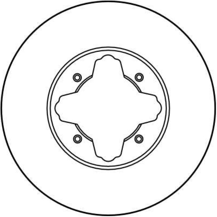 TRW Bremsscheibe Honda Accord 1.9-2.2 90-99 DF2679 TRW Bremsscheibe Honda Accord 1.9-2.2 90-99 DF2679