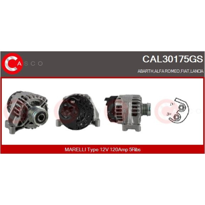 CASCO Generator CAL30175GS CASCO Generator CAL30175GS