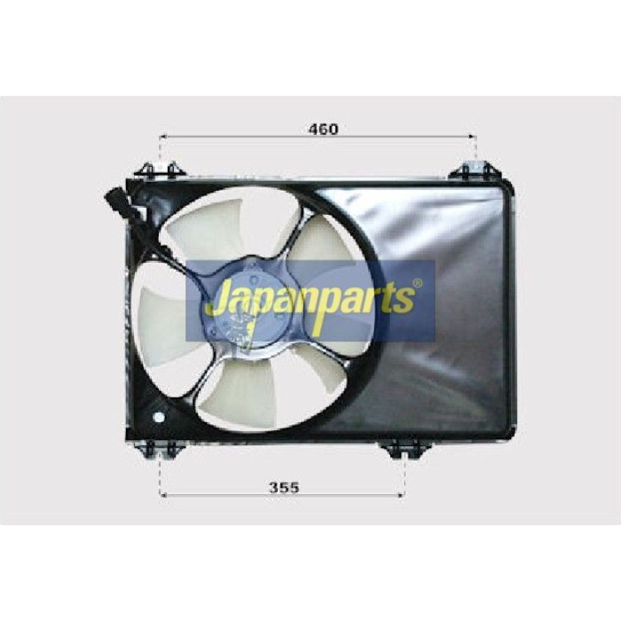 Japanparts Kühlerlüfter VNT142001 Japanparts Kühlerlüfter VNT142001