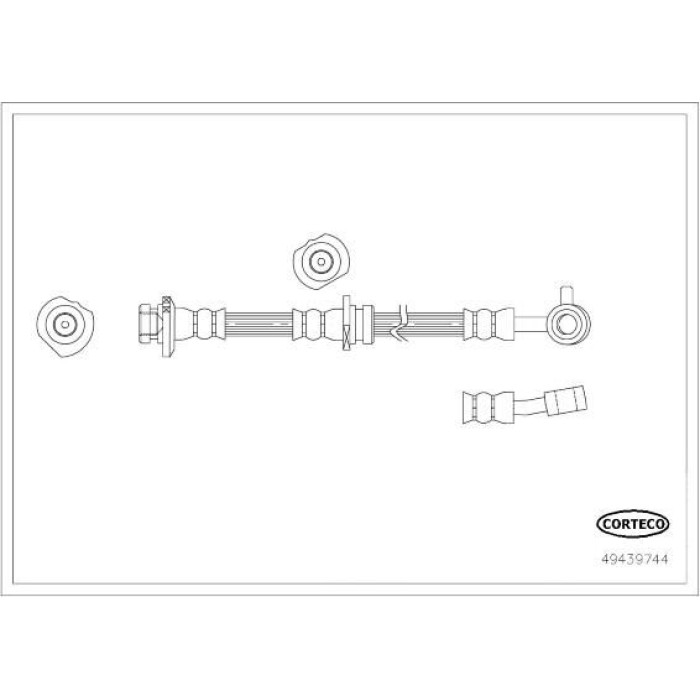 Corteco Bremsschlauch 49439744