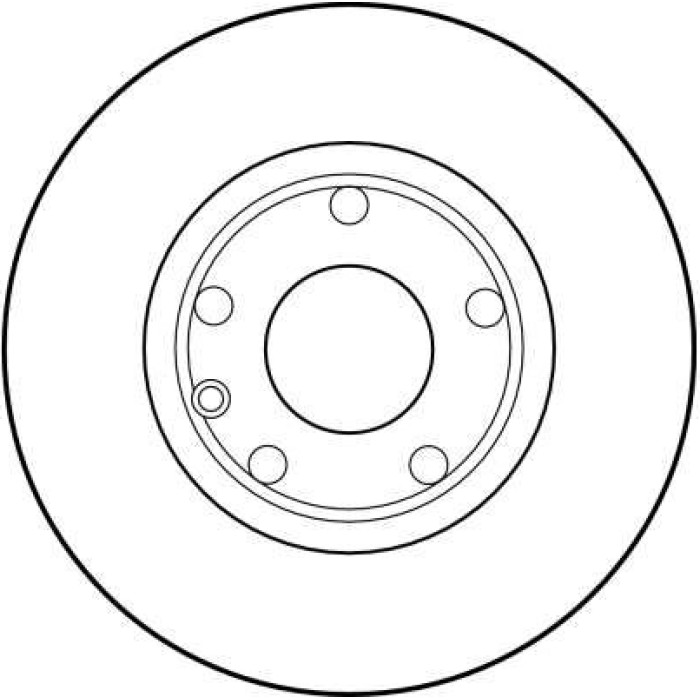 TRW Bremsscheibe VW T4 2.4-2 DF1596 TRW Bremsscheibe VW T4 2.4-2 DF1596