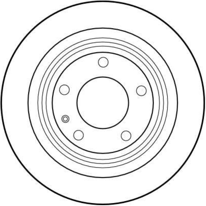 TRW Bremsscheibe DF1591 TRW Bremsscheibe DF1591