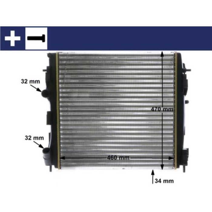 Kühler, Motorkühlung CR 1506 000S Kühler, Motorkühlung CR 1506 000S
