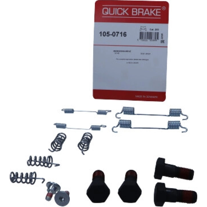Quick Brake Montagesatz für Bremsbacken 105-0716 Quick Brake Montagesatz für Bremsbacken 105-0716