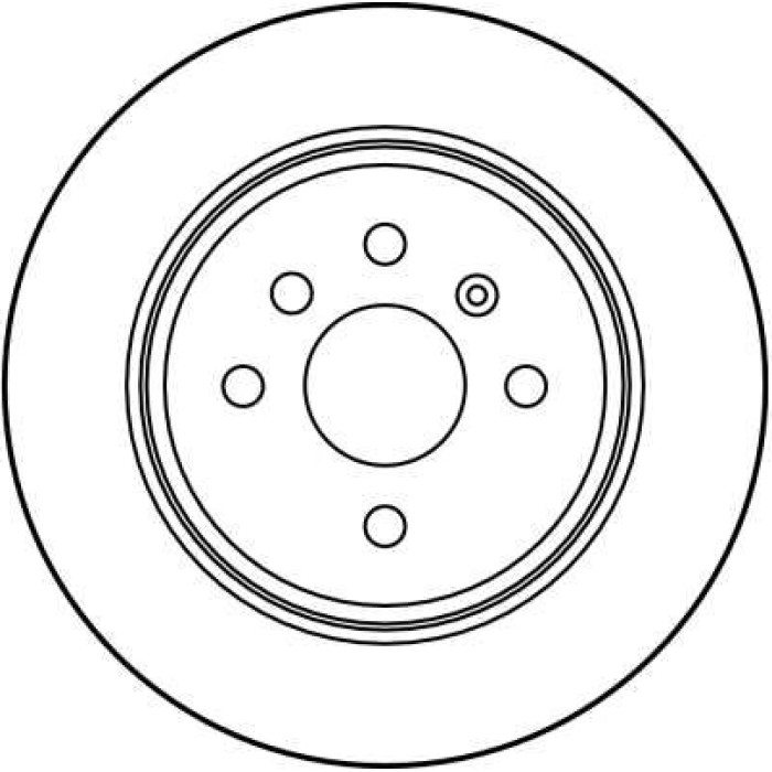 TRW Bremsscheibe DF2664