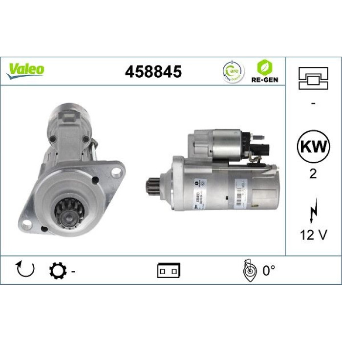 Valeo Anlasser 458845 Valeo Anlasser 458845