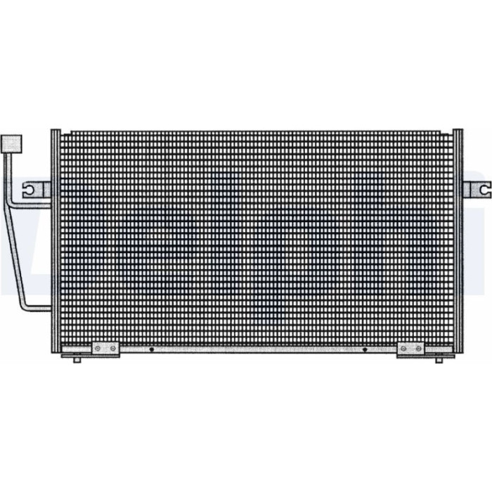 Delphi Klimakondensator TSP0225204 Delphi Klimakondensator TSP0225204