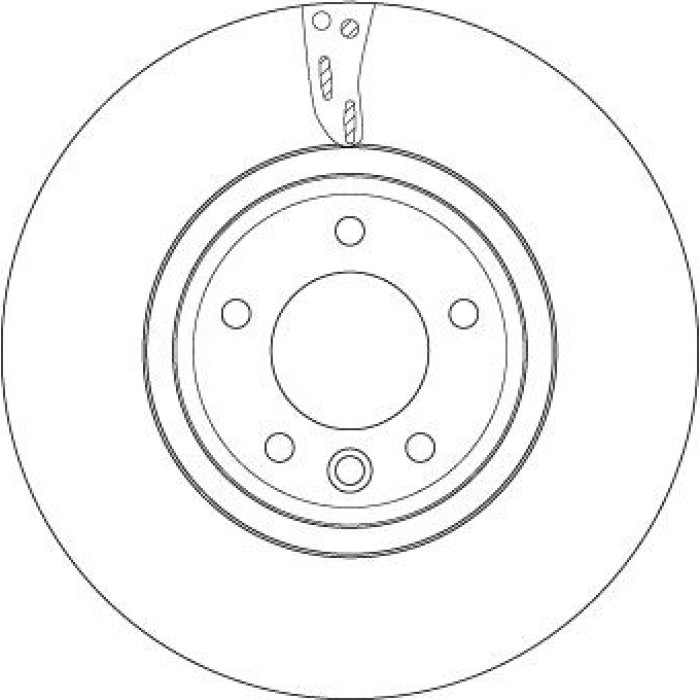 TRW Bremsscheibe DF6954S TRW Bremsscheibe DF6954S