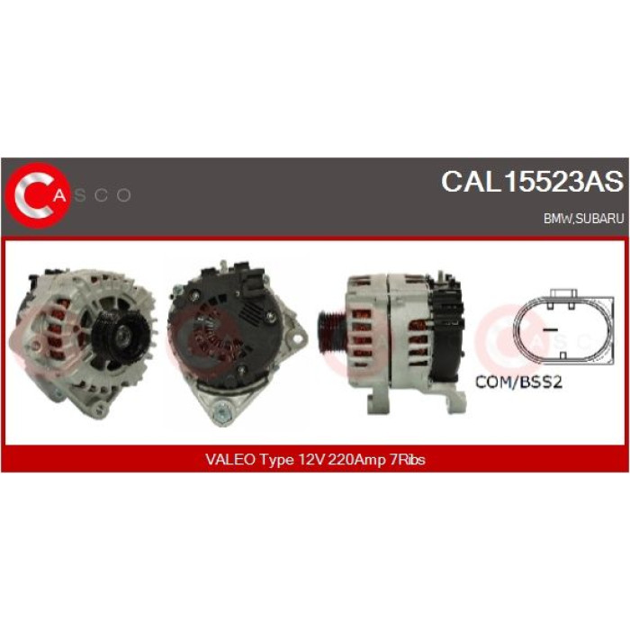 CASCO Generator CAL15523AS CASCO Generator CAL15523AS