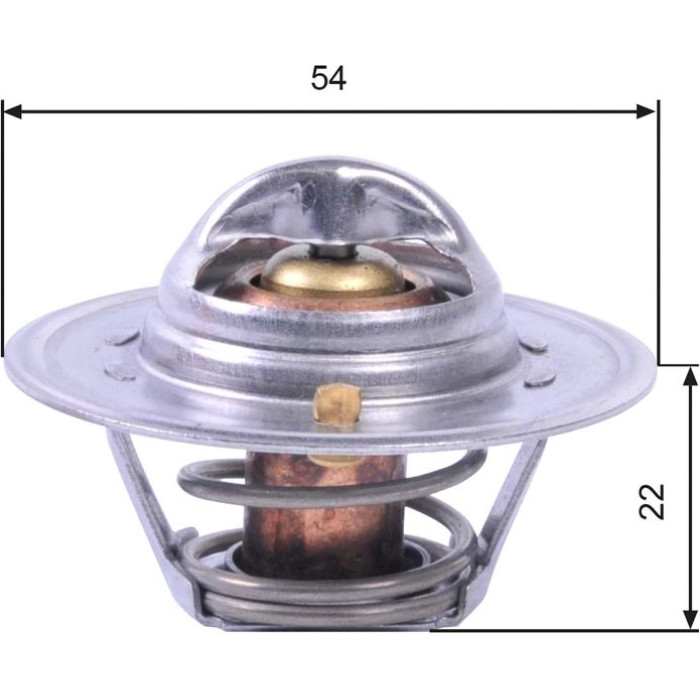 TH12888G1 Gates Thermostat TH12888G1