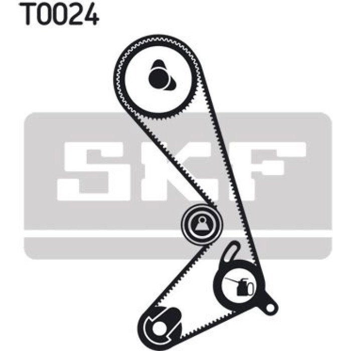 SKF Zahnriemensatz VKMA 06205 SKF Zahnriemensatz VKMA 06205