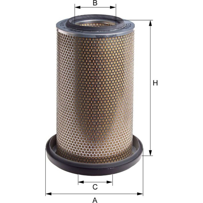 HENGST FILTER Luftfilter E150L HENGST FILTER Luftfilter E150L