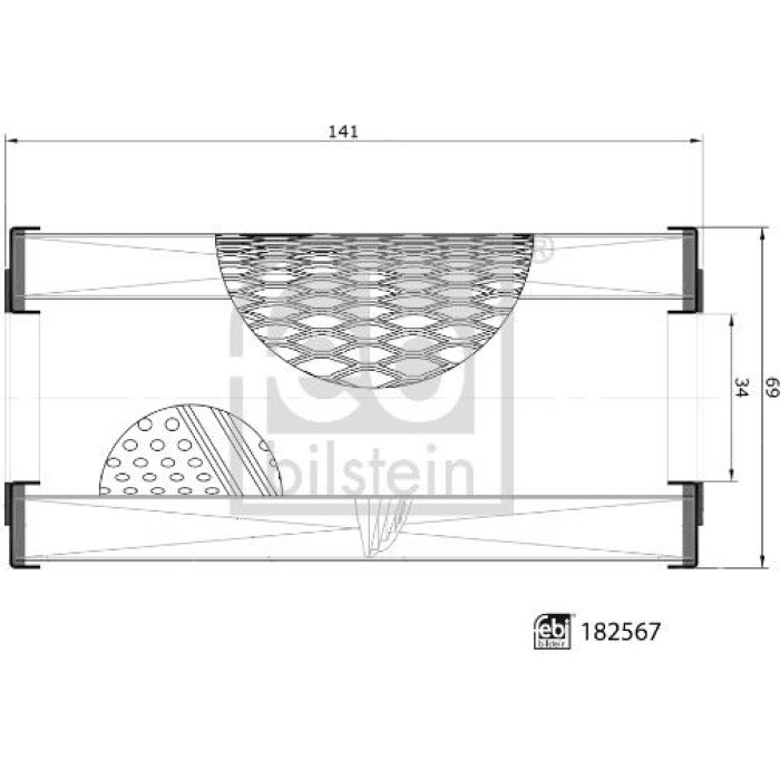 182567 febi Ölfilter 182567