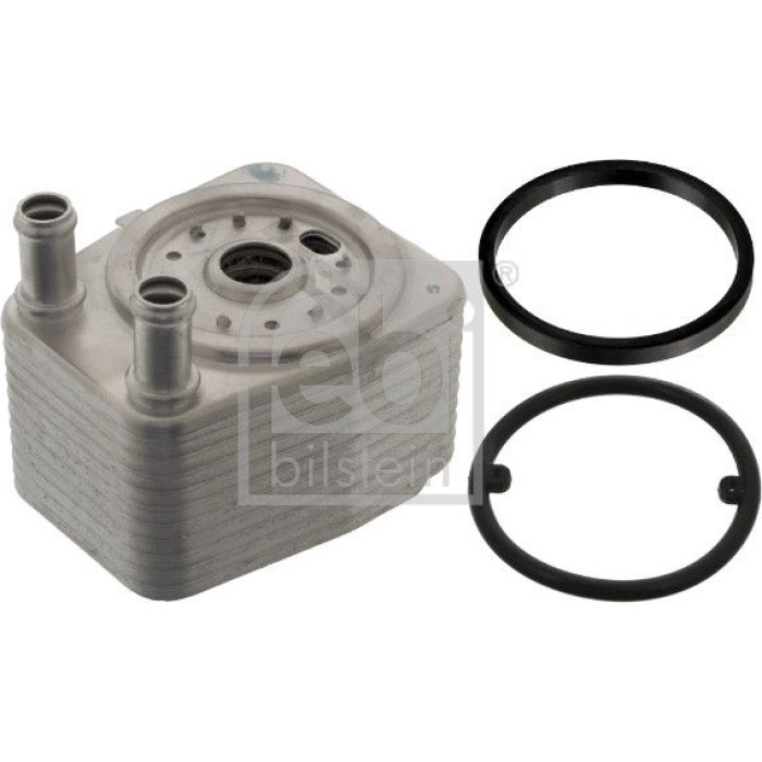 febi bilstein 100746 Ölkühler mit Dichtungen - Aluminium - Vergleichsnummer 038117021ES1 febi bilstein 100746 Ölkühler mit Dichtungen - Aluminium - Vergleichsnummer 038117021ES1