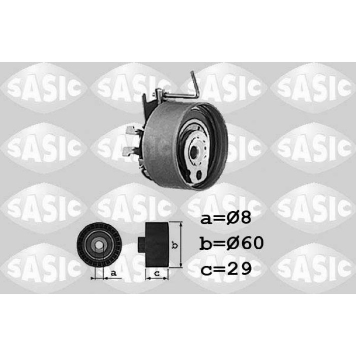 1704010 SASIC Spannrolle, Zahnriemen 1704010 1704010 SASIC Spannrolle, Zahnriemen 1704010