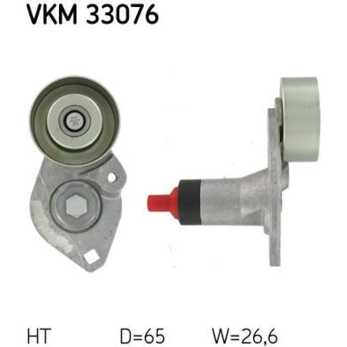 SKF Keilrippenriemen-Spannrolle VKM 33076 SKF Keilrippenriemen-Spannrolle VKM 33076