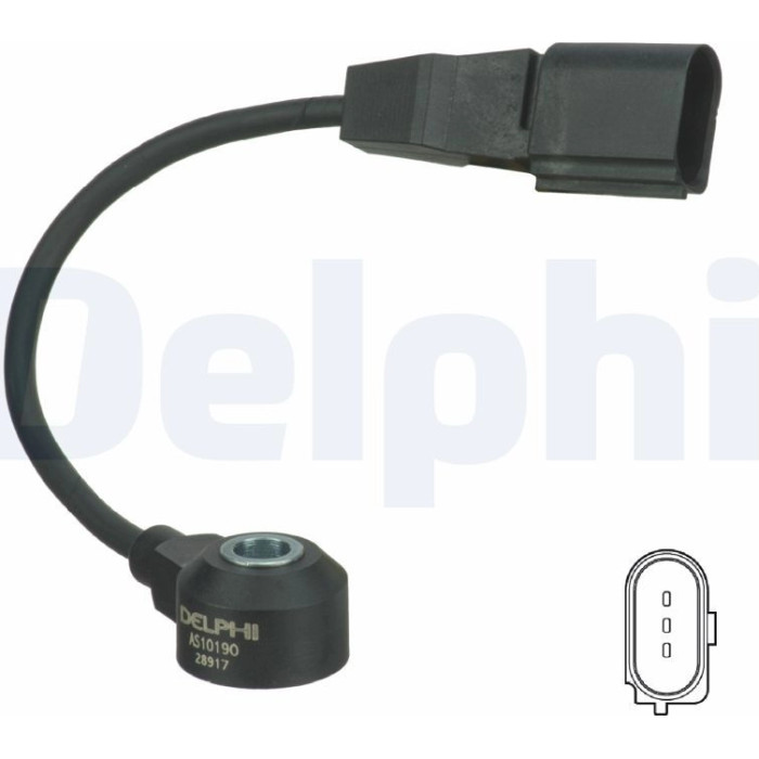 Delphi Klopfsensor AS10190 Delphi Klopfsensor AS10190