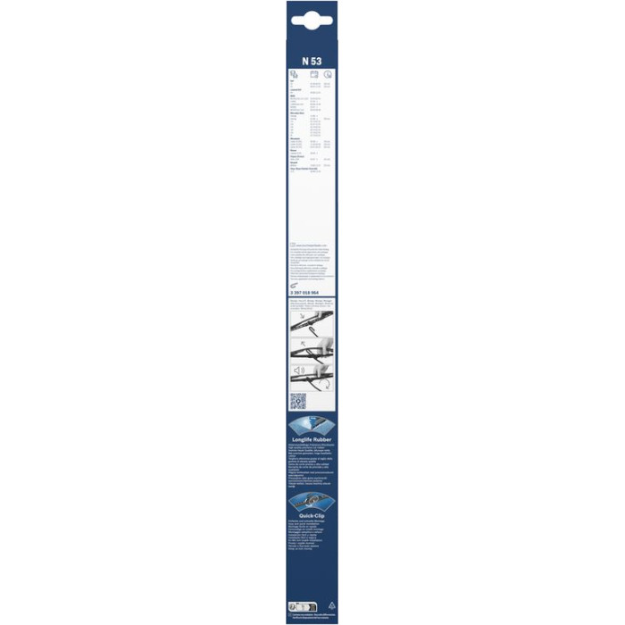 3 397 018 964 Bosch Twin N53 Scheibenwischer vorne – 500 mm – 1 Stück – 3397018964