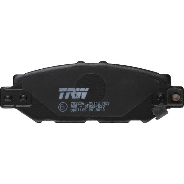 TRW Bremsbelagsatz Toyota Lexus GDB1185 TRW Bremsbelagsatz Toyota Lexus GDB1185