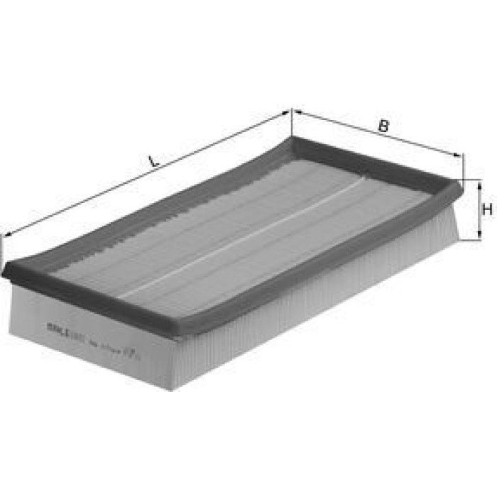 MAHLE Luftfilter LX 692 MAHLE Luftfilter LX 692