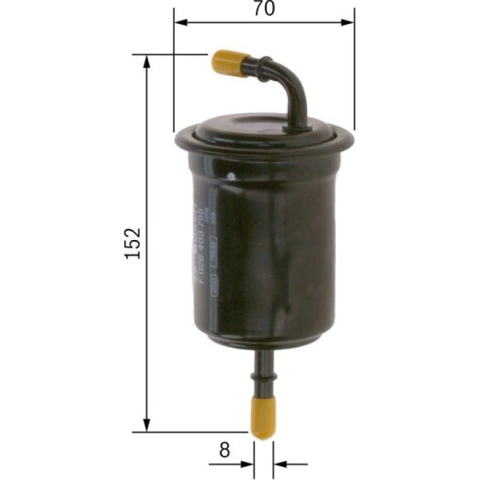 Bosch Kraftstofffilter F 026 403 755