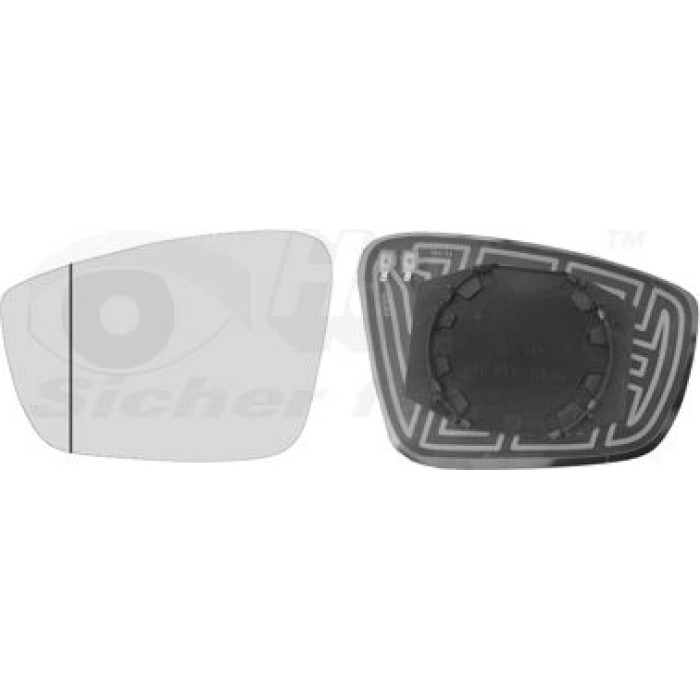 Van Wezel Außenspiegelglas 5701837 Van Wezel Außenspiegelglas 5701837