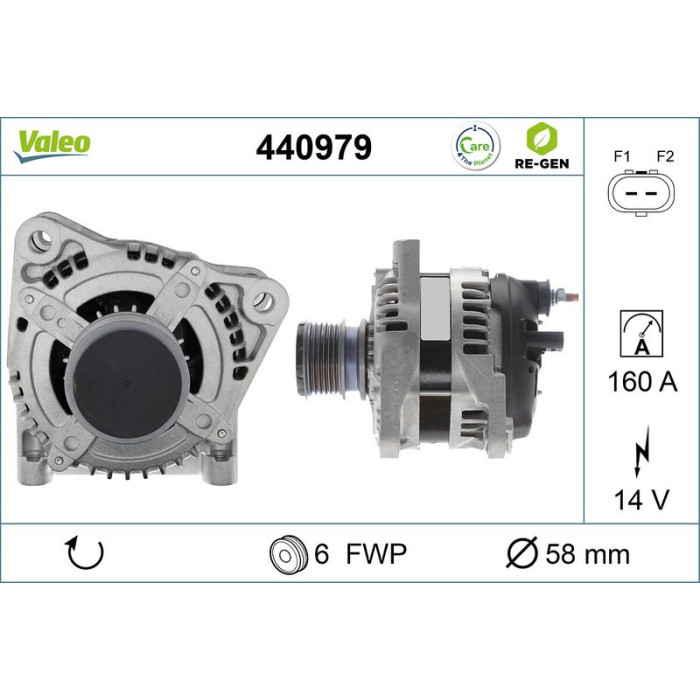 Valeo Lichtmaschine 440979