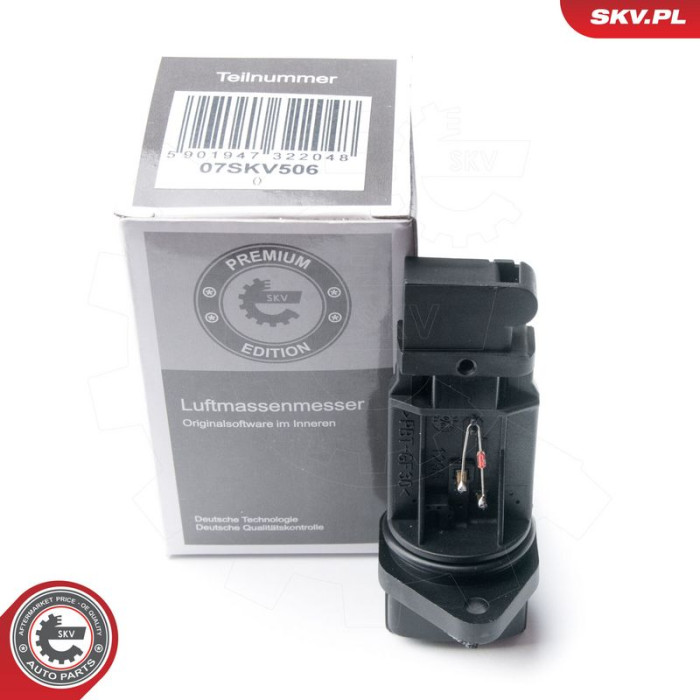 07SKV506 SKV GERMANY Luftmassenmesser Luftmengenmesser 07SKV506 07SKV506 SKV GERMANY Luftmassenmesser Luftmengenmesser 07SKV506