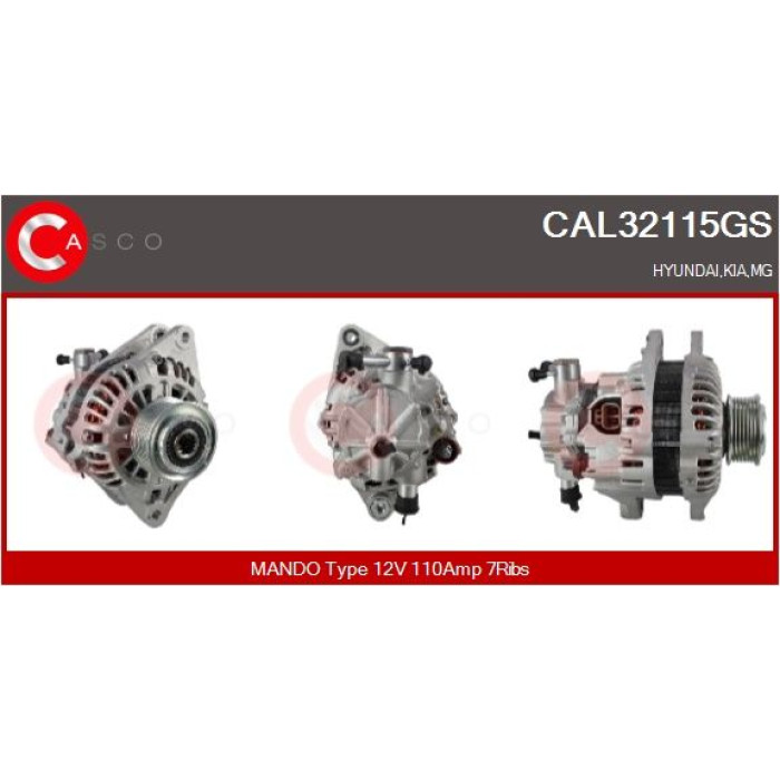 CASCO Generator CAL32115GS CASCO Generator CAL32115GS