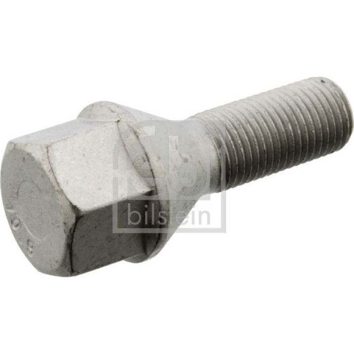 febi bilstein 11616 Radschraube M12 x 1,25 – Kegelbund, Länge unter Kopf 26 mm, Gewindelänge 17 mm, Gesamtlänge 52 mm, Schaftlänge 6 mm, Außen-Ø 21,8 mm, SW 19, Klasse 10.9, verzinkt – OE 5405.55 febi bilstein 11616 Radschraube M12 x 1,25 – Kegelbund, Länge unter Kopf 26 mm, Gewindelänge 17 mm, Gesamtlänge 52 mm, Schaftlänge 6 mm, Außen-Ø 21,8 mm, SW 19, Klasse 10.9, verzinkt – OE 5405.55