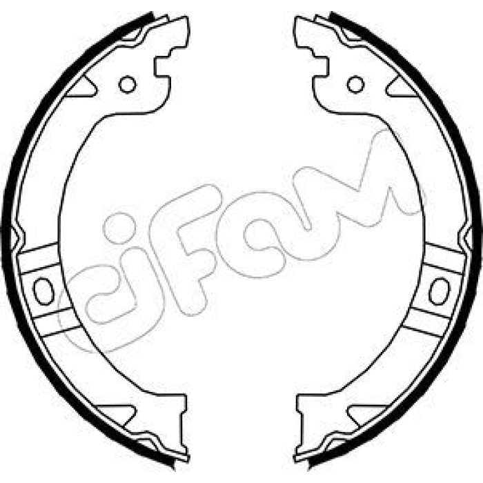 CIFAM Bremsbackensatz, Feststellbremse 153-027 CIFAM Bremsbackensatz, Feststellbremse 153-027