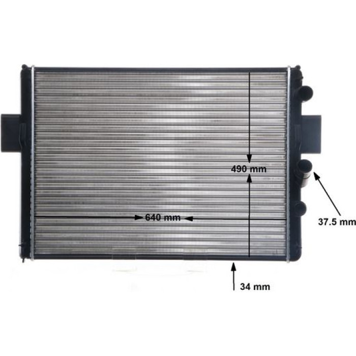 MAHLE Kühler, Motorkühlung CR 633 000S MAHLE Kühler, Motorkühlung CR 633 000S