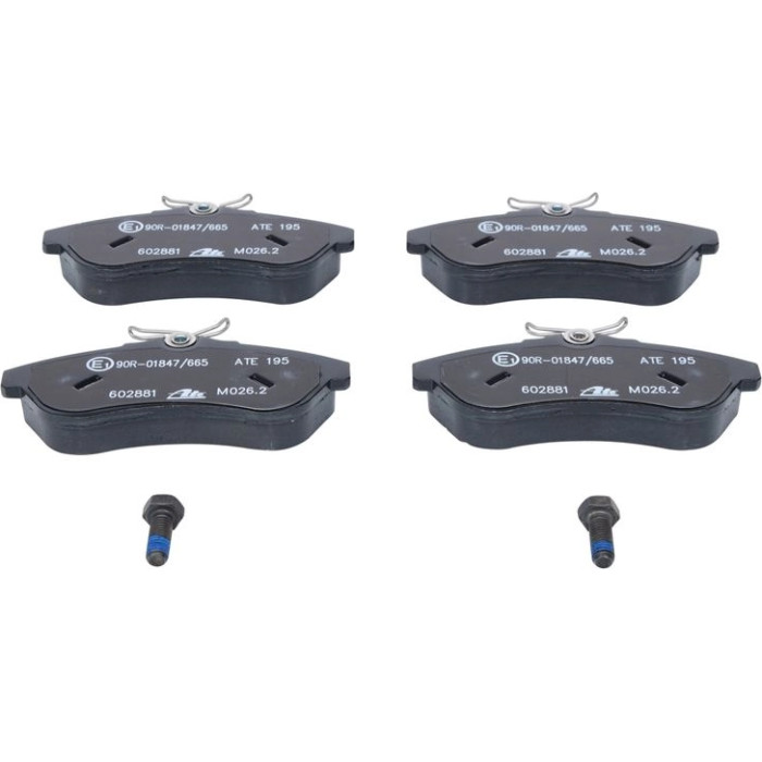 ATE Bremsbelagsatz Citroen Vorderachse C2/C3 1, 4-1, 6 02 13.0460-2881.2 ATE Bremsbelagsatz Citroen Vorderachse C2/C3 1, 4-1, 6 02 13.0460-2881.2