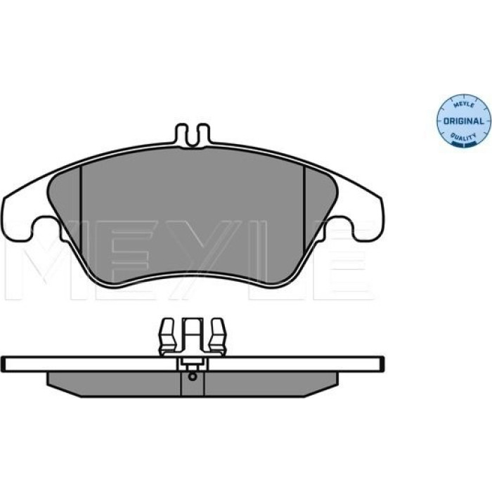 MEYLE Bremsbelagsatz Mercedes-Benz W204 07- /W212 09 252431019 MEYLE Bremsbelagsatz Mercedes-Benz W204 07- /W212 09 252431019