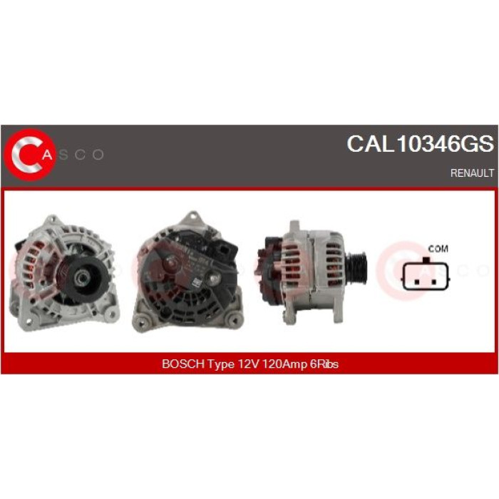 CASCO Generator CAL10346GS CASCO Generator CAL10346GS