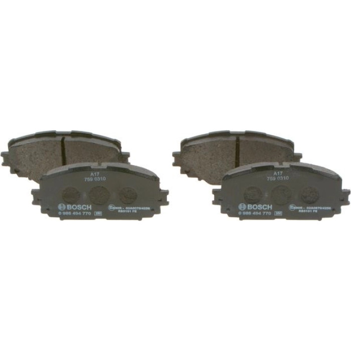 Bosch Bremsbelagsatz 0 986 494 770