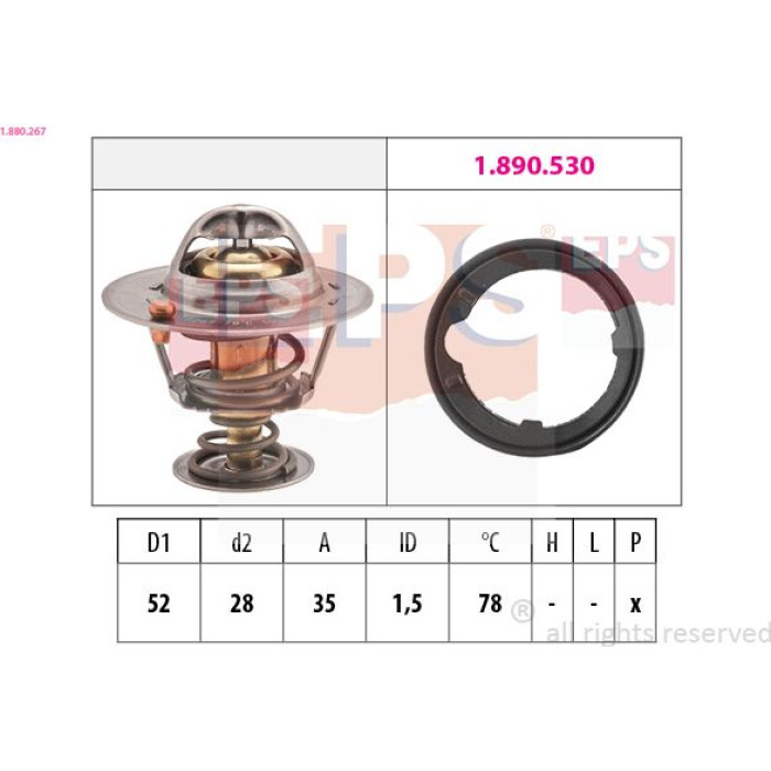 EPS Thermostat, Kühlmittel 1.880.267